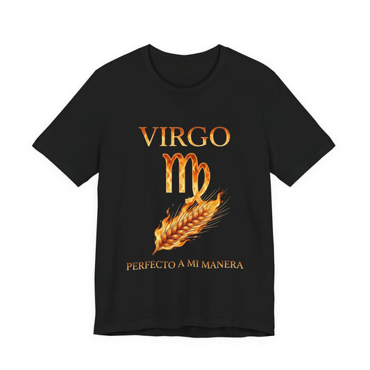 Virgo Zodiac T-Shirt – Perfecto a mi manera| Camiseta Virgo Unisex
