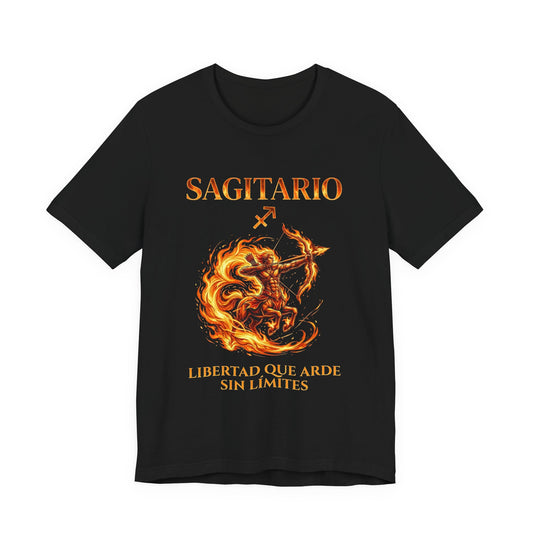 Sagittarius Zodiac T-Shirt – Libertad sin límites | Camiseta Sagitario Unisex