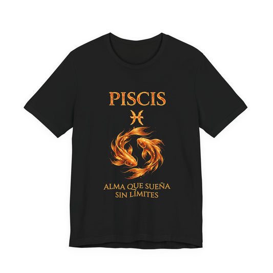 Pisces Zodiac T-Shirt – Alma que sueña sin límites | Camiseta Piscis Unisex